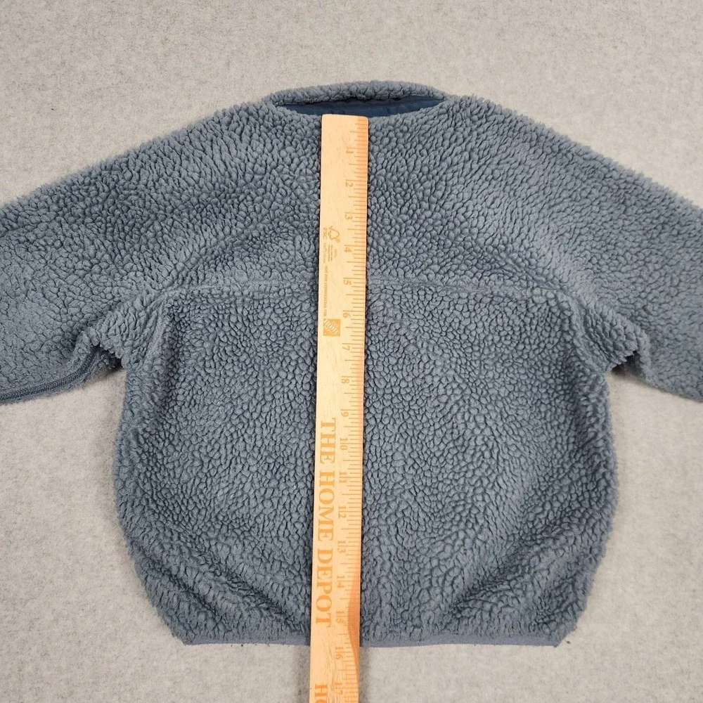 Vintage Patagonia Jacket Kids XXS (3-4) Blue Retro X Deep Pile Full Zip Outdoors